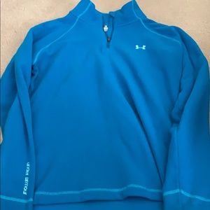 Under Armour fleece running top